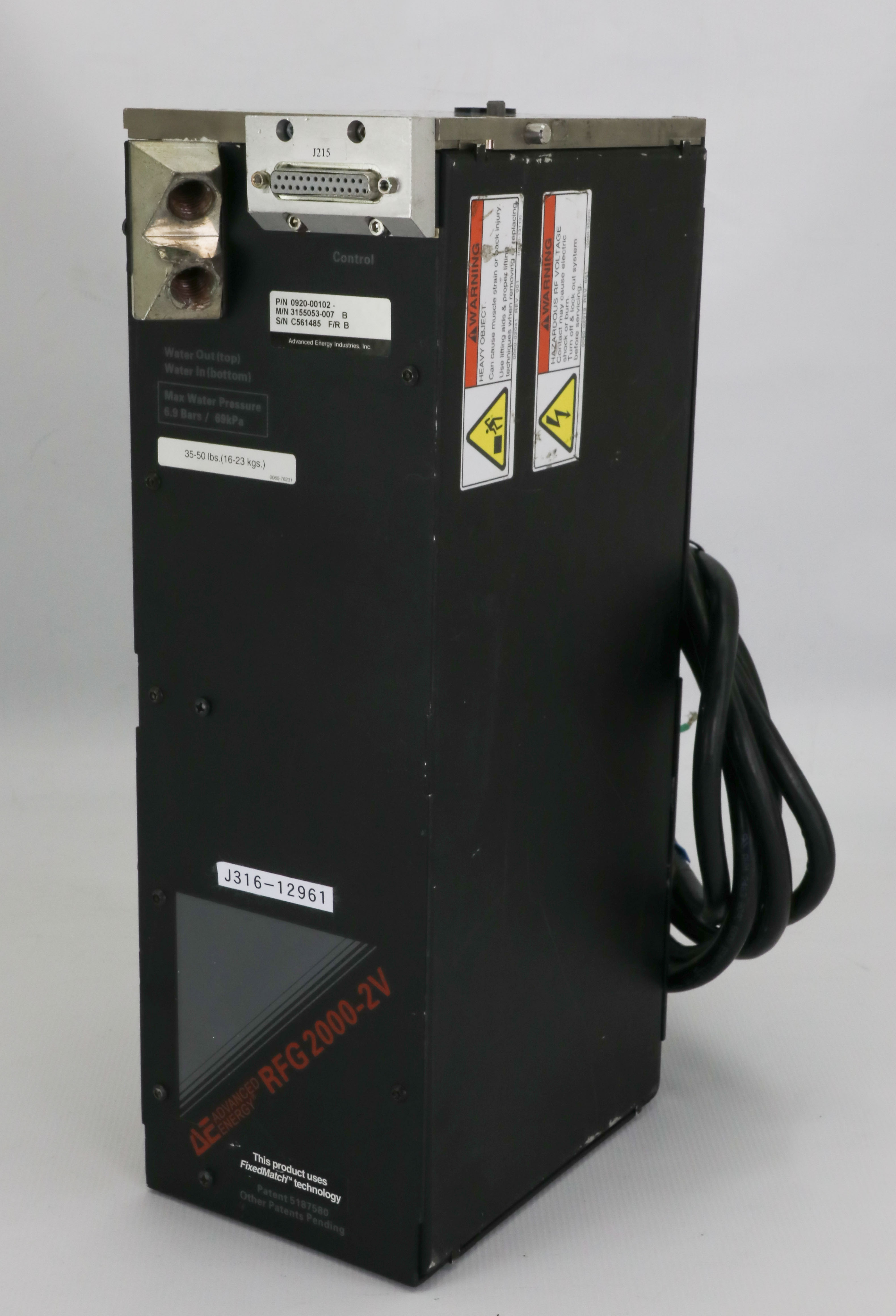 12961-advanced-energy-rf-generator-p-n-3155053-007-amat-0920-00102